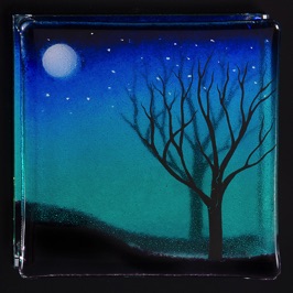 Moon and Stars
10" x 10"
$270 Moon and Stars
10" x 10"
$270